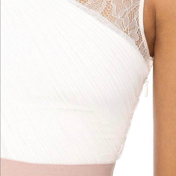 BCBG MAX AZRIA Jaya Tiered Ruffle Mesh Dress - Picture 4 of 6